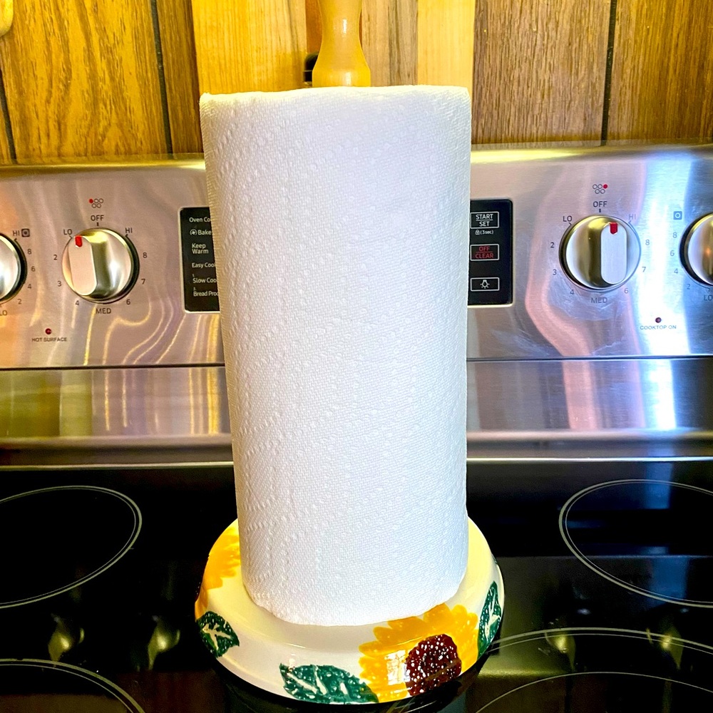 🌻🧻 Sunflower Paper Towel Holder 🌻🧻